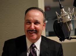 Gerry Brooks with a virtual mustache