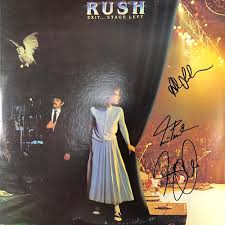 The album features recordings from june 1980 on their. Sold Price Rush Exit Stage Left Signed Album May 6 0120 9 00 Am Pdt