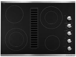 A range hood will do the job. Kitchenaid 30 In Downdraft Vent Ceramic Glass Electric Cooktop