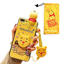 Get the best deals on cases, covers & skins for iphone 7 when you shop the largest online selection at ebay.com. Yellow Eating Honey Winnie Iphone 8 Plus Case Iphone 7 Plus Cartoon Case For Kids Girls