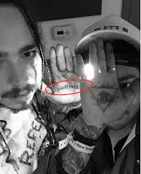 Before heading to times square in new. Post Malone S Tattoos A Complete Guide To The Singer S Body Art