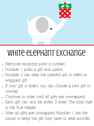 If you're looking for ways to make your next family or office gift exchange more interactive, fun, and downright nonsensical, throw a white elephant gift exchange! White Elephant Gift Exchange With Printables Badashery