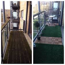 Transform Your Balcony Into A Small Garden Balcony Ideas Astroturf Decking Solar Lights Ga Apartment Balcony Decorating Balcony Decor Small Balcony Design