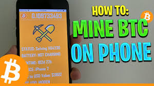 Once we have the app we are. How To Mine Bitcoin On Your Phone Ilustrarte
