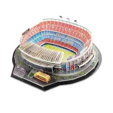 World Famous Soccer Football Stadiums 3d Puzzle Football Field Football Stadiums Soccer