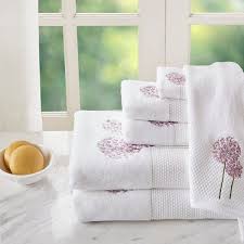 Complementary to an array of interior styles from. Designer Living Embroidered Bath Towels Decorative Bath Towels Embroidered Towels