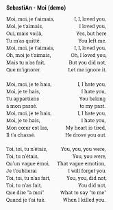 Pour info, quand le mot est accentué (pour insister dessus ou lorsque l'on prononce le mot seul), on appelle cela la strong form. Moi Lyrics French English Edbangerrecords
