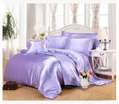 The colors are nicely balanced with. Light Purple Lilac Bedding Set Super King Size Queen Full Twin Fitted Satin Silk Sheets Duvet Cover Bedspreads Bed In A Bag 5pcs Bed In A Bag Bed In Bagbedspreads Beds Aliexpress