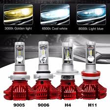 China Multi Color Temperature Driving Fog Light 9005 X3 Car Led Light Bulb China Led Headlight Led Headlight Bulb