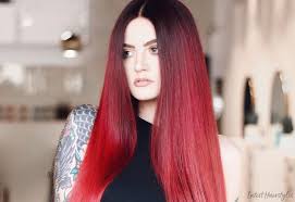 This content is imported from instagram. 28 Blazing Hot Red Ombre Hair Color Ideas In 2020