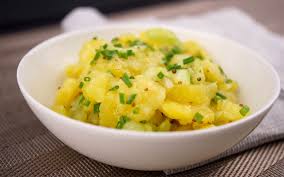 I found the recipe in one of my grandmama's old cookbooks that i inherited and tweaked a little bit to come up with this heavenly german potato salad. German Potato Salad With Cucumber Elle Republic