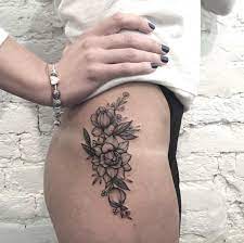 Floral Hip Tattoo Hip Tattoos Women Flower Hip Tattoos Hip Tattoo