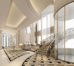 Staircase Lounge Design Qatar Doha Interior Design Dubai Interior Design Companies Luxury Interior Design