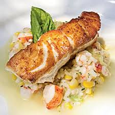 Roasted Grouper With Seafood Risotto And Champagne Citrus Beurre Blanc Recipe Yummly Recipe Seafood Recipes Grouper Recipes Citrus Beurre Blanc Recipe