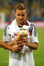 Mario Gotze Of Germany Looks At The Fifa World Cup Trophy World Cup Trophy Fifa World Cup World Cup