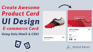 A beginners guide on how to use codepen bootstrap cards template Create Awesome Product Card Ui Design E Commerce Card Using Only Html5 Css3 Dev Community