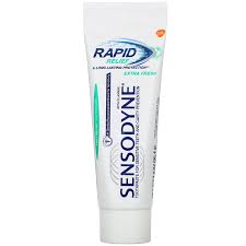 Rapid relief sensitive toothpaste.for fast relief.80 gm. Sensodyne Rapid Relief Toothpaste With Fluoride Extra Fresh 3 4 Oz 96 4 G Iherb