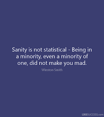 Image result for act like nothing wrong winston smith