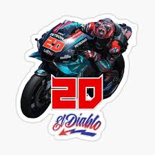 Fabio quartararo hay 3 productos. Fabio Quartararo Logo Stickers Redbubble