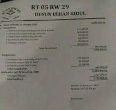 No tanggal 1 2 3 pemasukan ( jumlah (rp.) ) no 1 730,000 125,000 2 40,000 3 4 5 450,000 276,500 1 2 3 1â. Laporan Keuangan Rt 05 Nop 2017