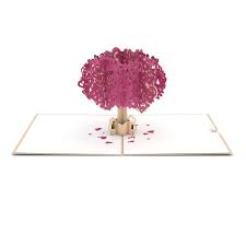 The most memorable cards you can give! Heart Tree 3d Card Lovepop