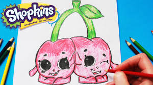 Maybe you would like to learn more about one of these? How To Draw Shopkins Season 4 Cheeky Cherries Toy Caboodle Youtube