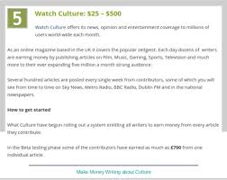 Maybe you would like to learn more about one of these? Make Money Writing Online With Over 200 Websites