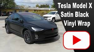 Furthermore, the vehicle features a set of hre s209h forged wheels, perfectly. Tesla Model X Avery Satin Black Vinyl Wrap 4k Time Lapse By Star Car Wraps Youtube