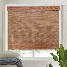 Letau Wood Window Shades Blinds Bamboo Light Filtering Custom Roman Shades Pattern 3 Letau Custom Roman Shades Woven Wood Roman Shades Bamboo Light