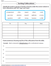 All worksheets are based on the words specified by current word list: 7th Grade Language Arts Worksheets