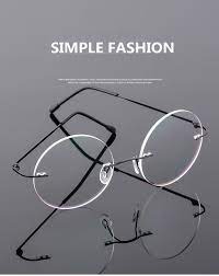 Massive Low Cost Steve Jobs Star Type Foldable Extremely Light Reminiscence Titanium Rimless Glasses Frames Mens Glasses Frames Stylish Glasses For Men Mens Eyewear