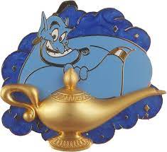 Amazon.com: Disney Aladdin Genie with Lamp Pin : Clothing, Shoes & Jewelry