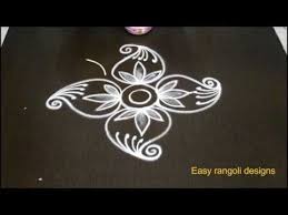 Lotus Rangoli Designs Easy Freehand Lotus Kolam Designs Muggulu Designs Diwali Kolam Youtube Rangoli Designs Free Hand Rangoli Design Kolam Designs
