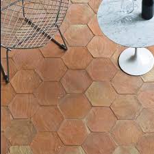Carrelage Sol Terre Cuite 20 X 20 Cm Hexagonale Sol Terre Cuite Carrelage Terre Cuite Carrelage