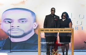 Funeral held for slain Detroit Police Officer Loren Courts