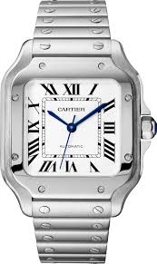 1.959 offerte per cartier santos su chrono24.it. Crwssa0029 Santos De Cartier Watch Medium Model Automatic Movement Steel Interchangeable Metal And Leather Bracelets Cartier