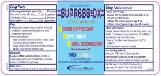 supress dx pediatric drops syrup kramer novis