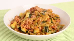 One Pot Pasta With Sausage Zucchini Laura Vitale Laura In The Kitchen Episode 903 One Pot Pasta Sausage Pasta Zucchini Recipes