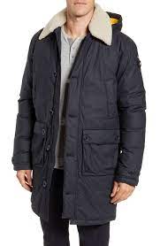 Rodd Gunn Queenstown Genuine Shearling Trim Down Jacket Nordstrom In 2021 Down Jacket Jackets Long Jackets