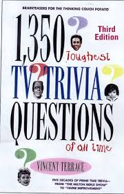 Buzzfeed staff if you get 8/10 on this random knowledge quiz, you know a thing or two how much totally random knowledge do you have? The 1 350 Toughest Tv Trivia Questions Of All Time Terrace Vincent 9780806520810 Amazon Com Books