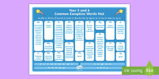 Find famous film titles, phrases and more! Common Exception Words Year 5 And 6 Alphabet Word Mat