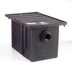 ultra compact plastic grease trap 4 gpm
