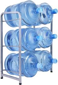 Add to wish list add to compare. Buy Ationgle 6 Bottles Water Cooler Jug Rack 5 Gallon Water Bottle Storage Rack 3 Tier Silver Online Shop Home Garden On Carrefour Uae