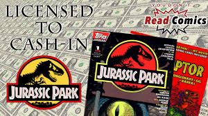 There are also other minor changes like characters being. Licensed To Cash In Topps Jurassic Park You Don T Read Comics