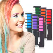 Check spelling or type a new query. Funky Temporary Mini Hair Color Comb Chalk 6 Pack Easy Wash Off Walmart Com Walmart Com