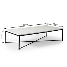 The standard height of a coffee table typically ranges from 16 to 18 inches, a size that pairs well with a standard sofa. May Rectangle Coffee Table Thearmchair