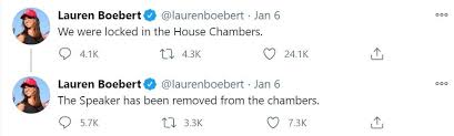Boebert is the congresswoman who made headlines for requesting permission. Did Rep Lauren Bobert Tweet Pelosi S Location During The Capitol Riot