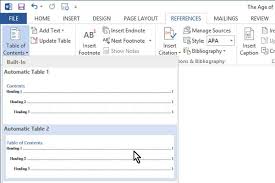 A table of contents is not required in an apa style paper, but if you include one, follow these guidelines Hyperlink Table Of Contents Word For Mac Peatix