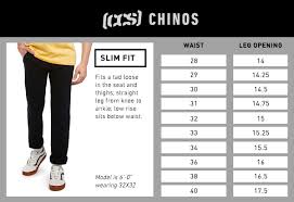 Ccs Clipper Slim Fit Chino Pants