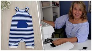 Change the colors for boys or girls. How To Sew A Baby Romper Overall Dungies Youtube